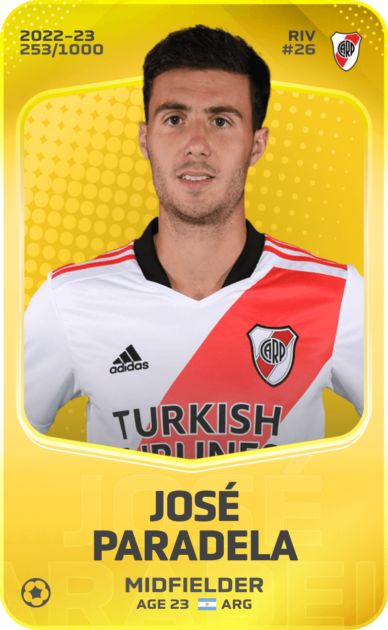 José Paradela 2022-23 • Limited 253/1000