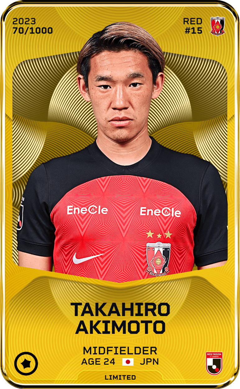 Takahiro Akimoto 2023-24 • Limited 70/1000