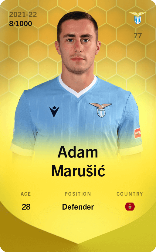 Adam Marušić 2021-22 • Limited 8/1000