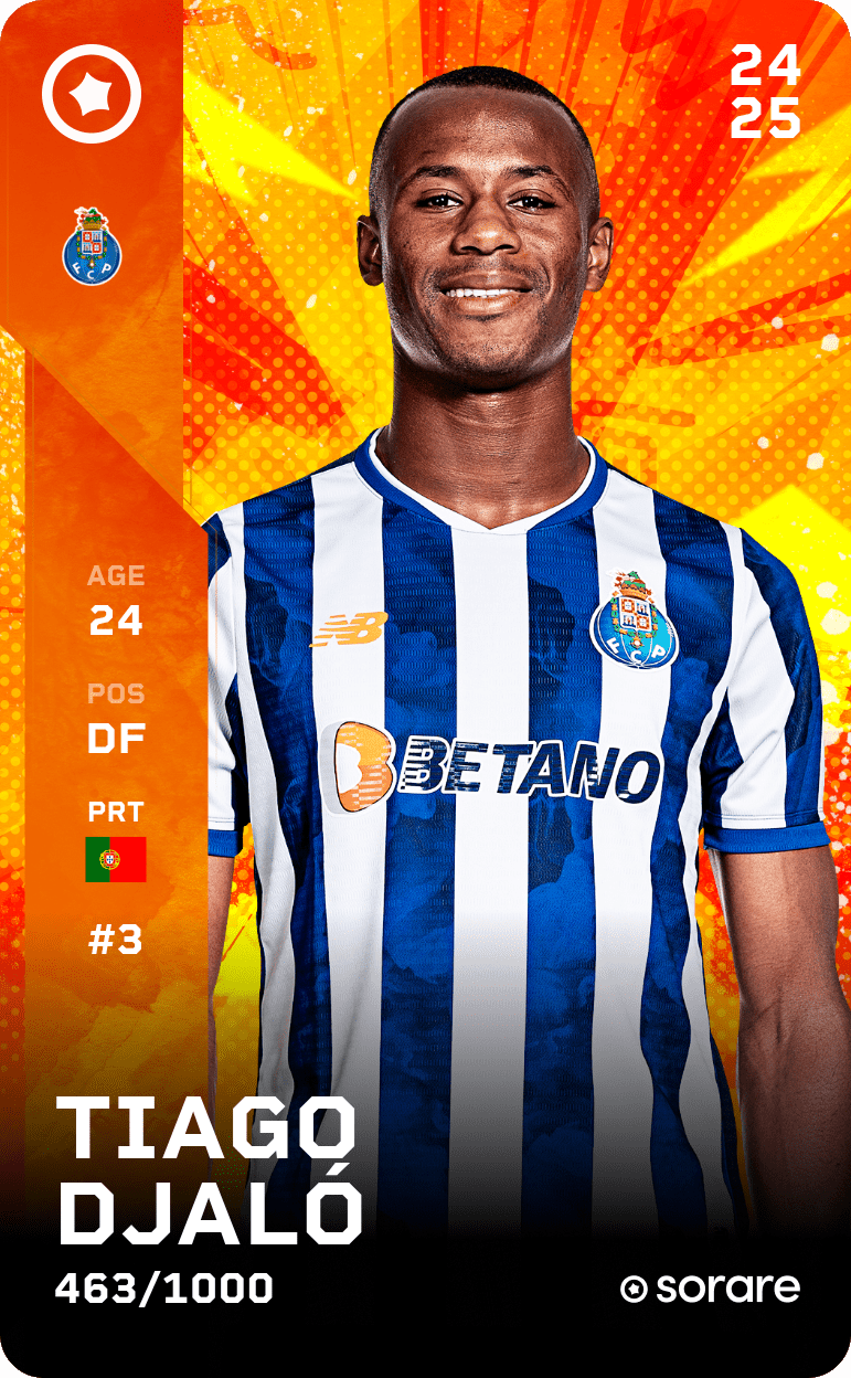 Tiago Djaló 2024-25 • Limited 463/1000