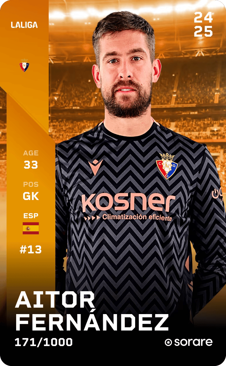 AITOR FDEZ. 2024-25 • Limited 171/1000