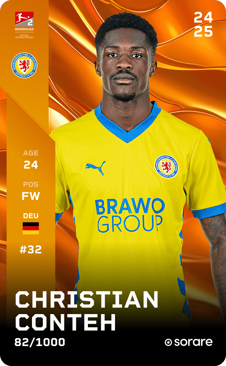 Christian Conteh 2024-25 • Limited 82/1000