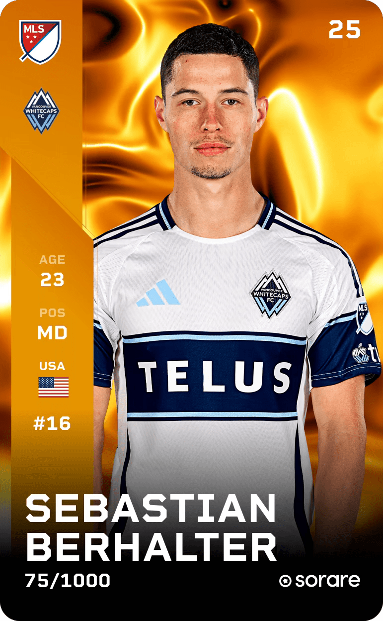 Sebastian Berhalter 2025-26 • Limited 75/1000
