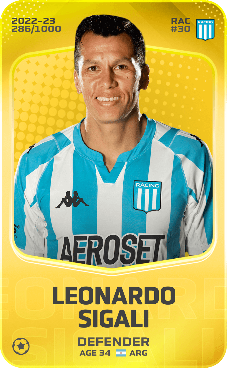 Leonardo Sigali 2022-23 • Limited 286/1000