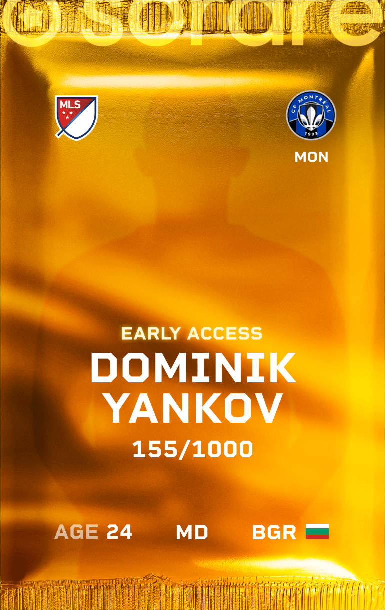 Dominik Yankov 2025-26 • Limited 155/1000