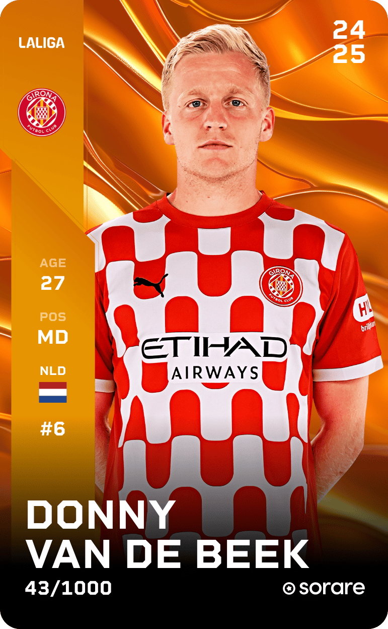 Donny van de Beek 2024-25 • Limited 43/1000
