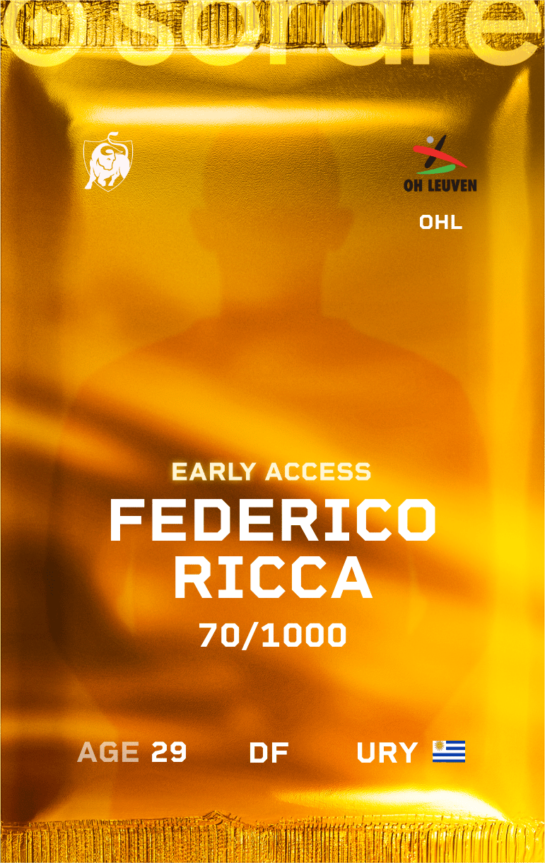 Federico Ricca 2024-25 • Limited 70/1000