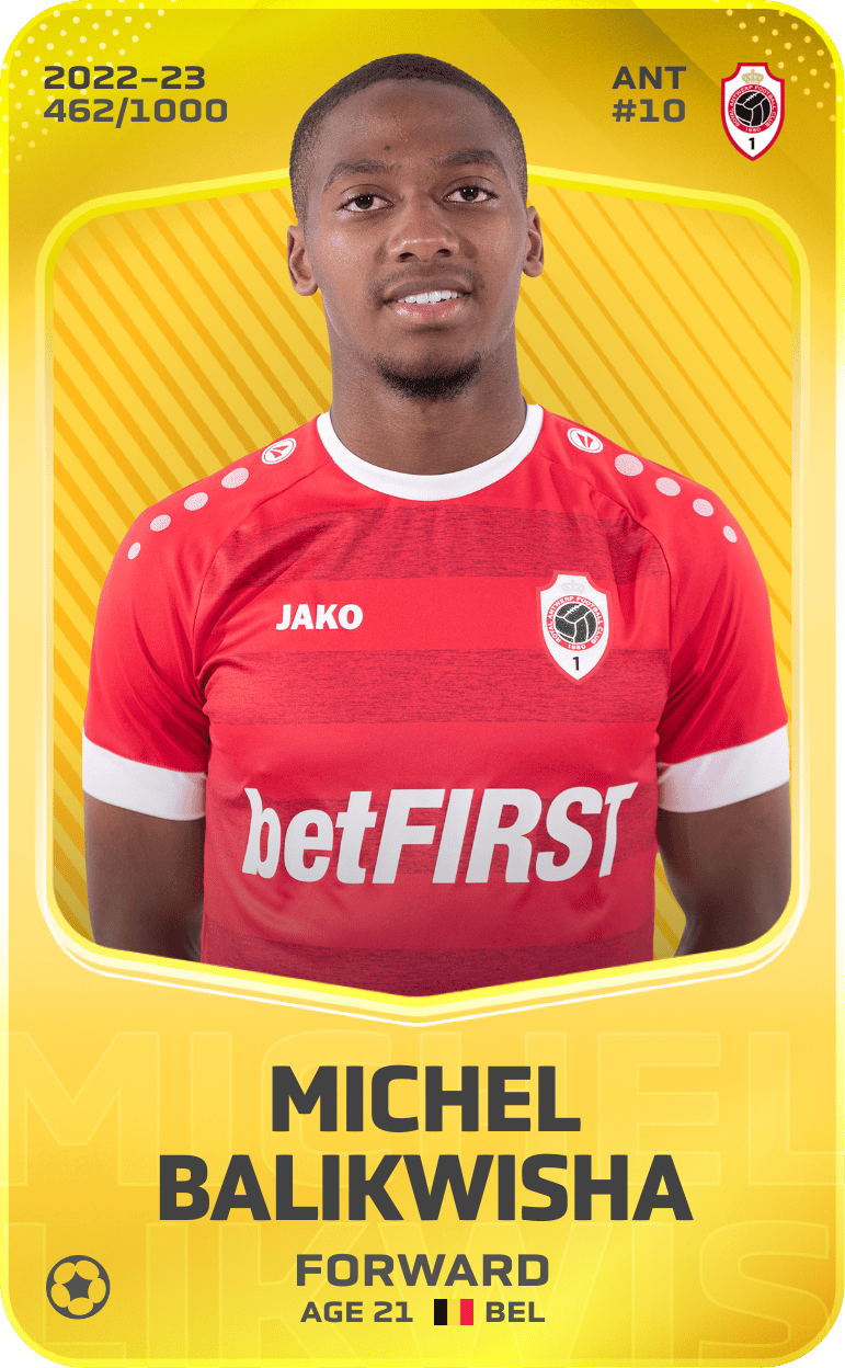 Michel Balikwisha 2022-23 • Limited 462/1000