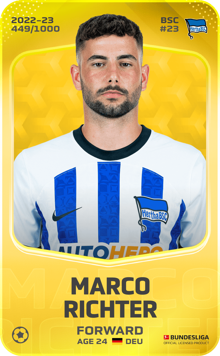 Marco Richter 2022-23 • Limited 449/1000