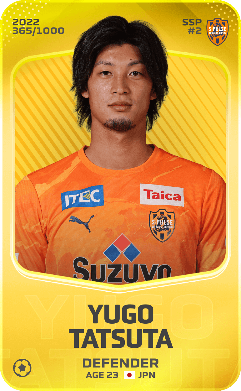 Yugo Tatsuta 2022-23 • Limited 365/1000