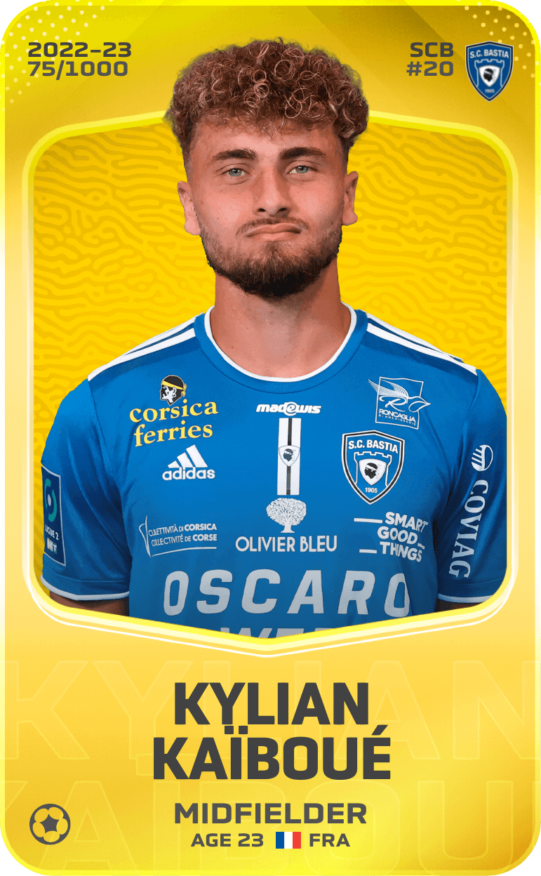 Kylian Kaïboué 2022-23 • Limited 75/1000