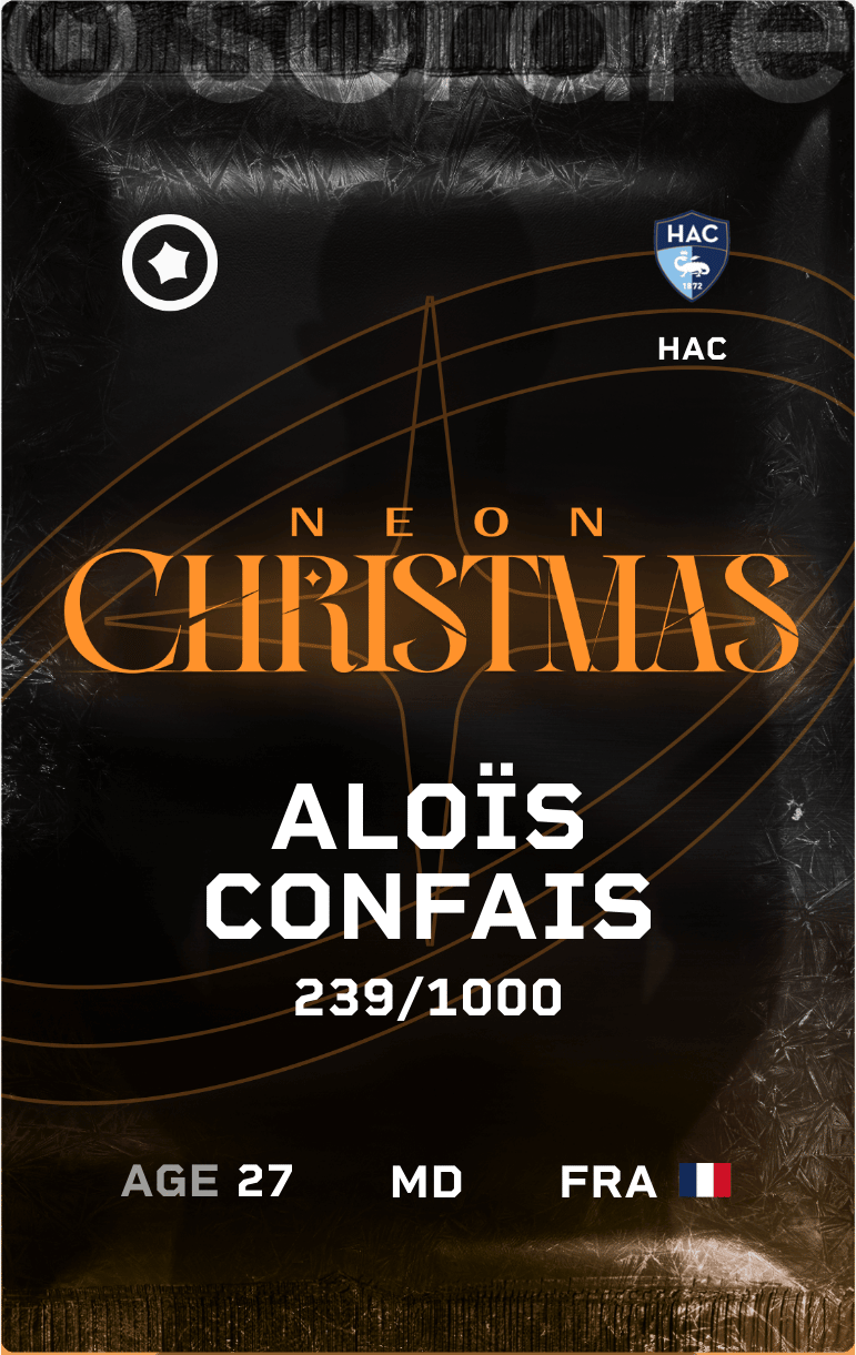 Aloïs Confais 2024-25 • Limited 239/1000
