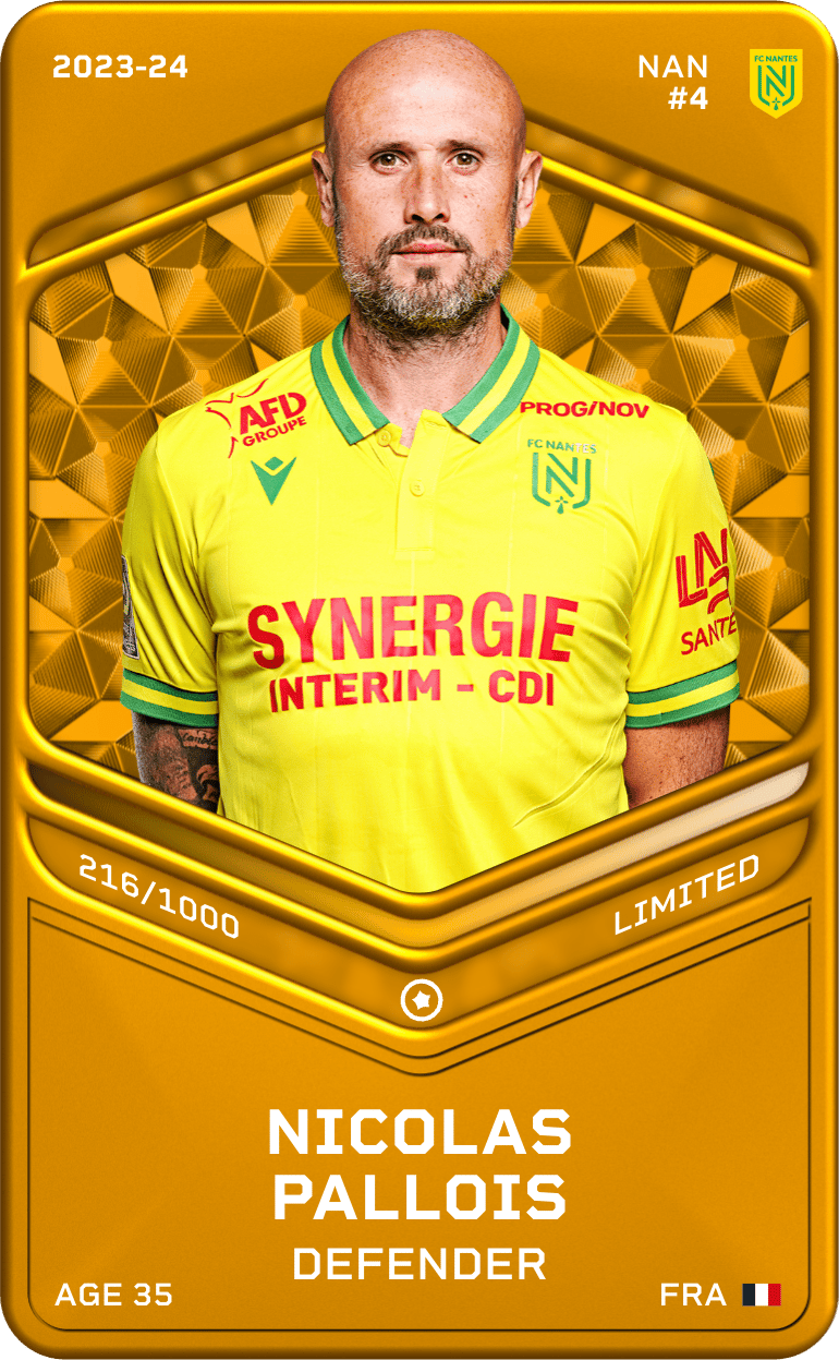Nicolas Pallois 2023-24 • Limited 216/1000