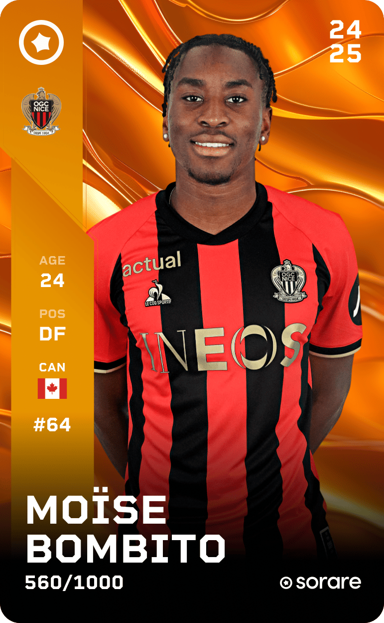 Moïse Bombito 2024-25 • Limited 560/1000