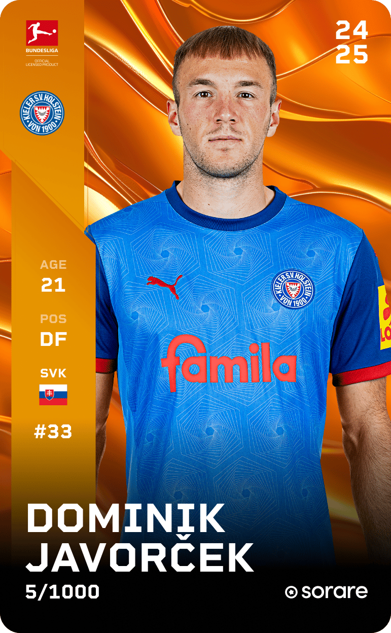 Dominik Javorček 2024-25 • Limited 5/1000