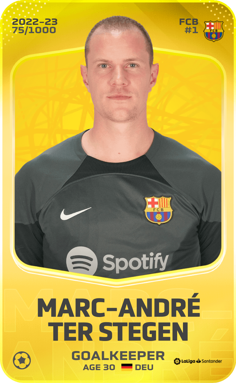 Marc-André ter Stegen 2022-23 • Limited 75/1000