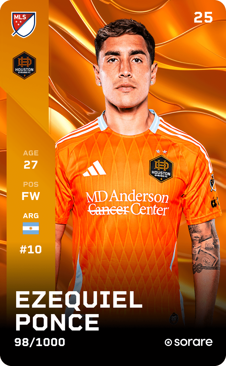 Ezequiel Ponce 2025-26 • Limited 98/1000