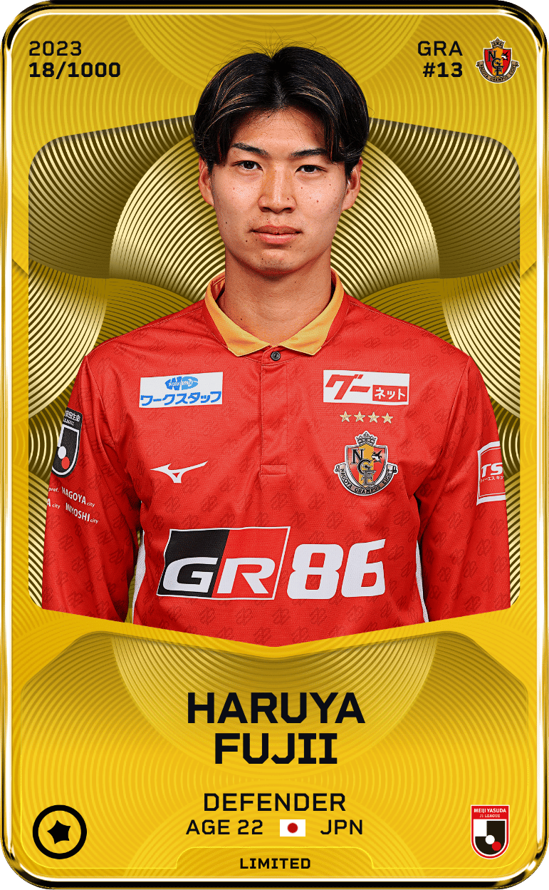 Haruya Fujii 2023-24 • Limited 18/1000