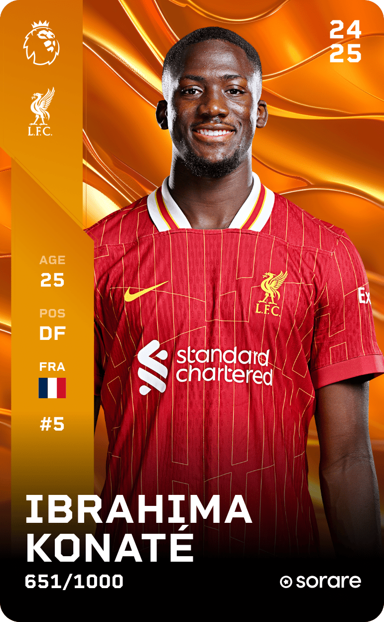 Ibrahima Konaté 2024-25 • Limited 651/1000
