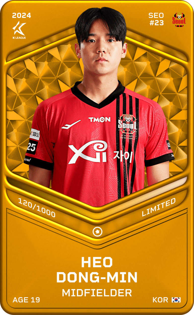 Her Dong-Min 2024-25 • Limited 120/1000