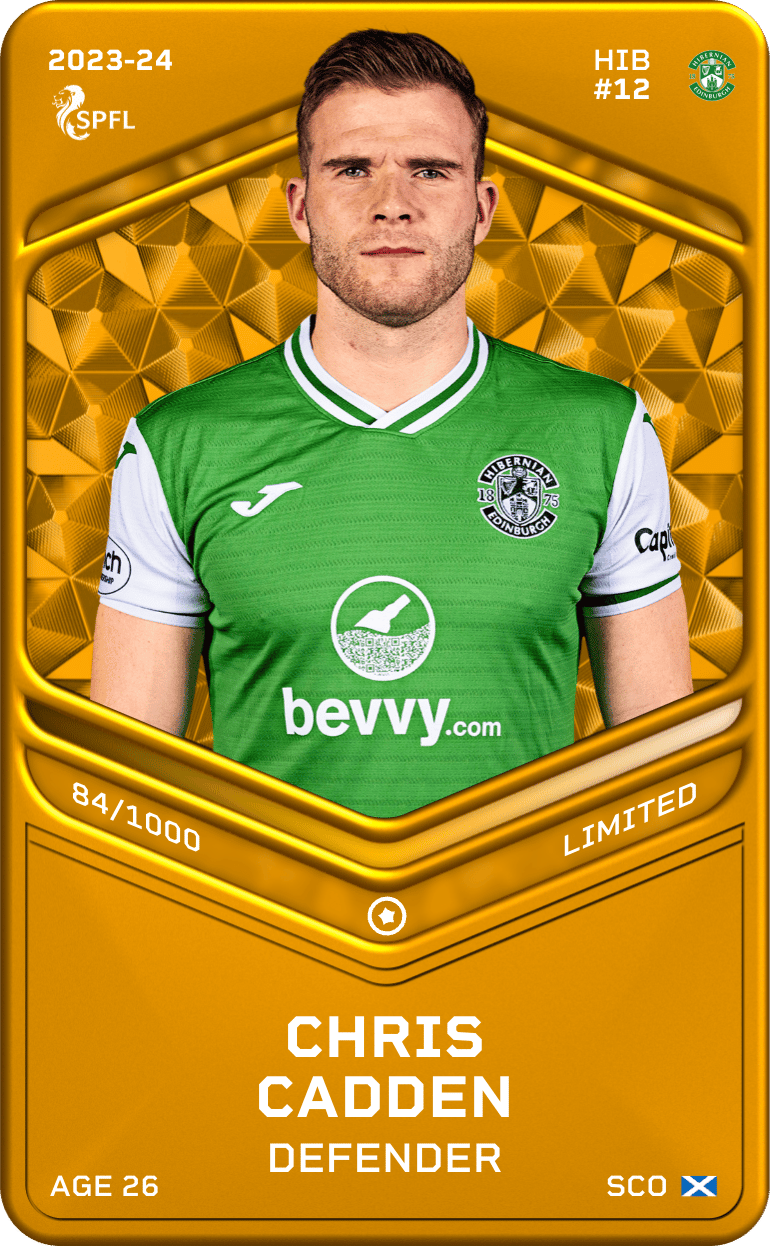 Chris Cadden 2023-24 • Limited 84/1000