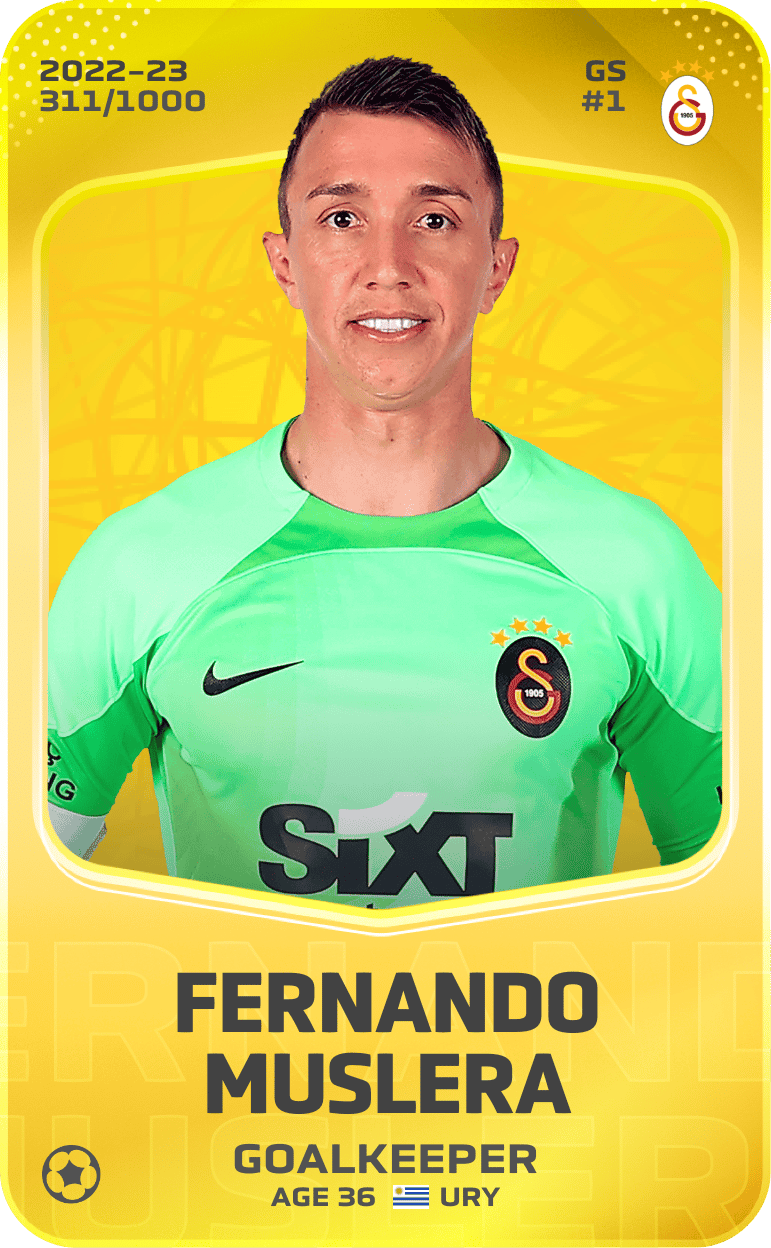 Fernando Muslera 2022-23 • Limited 311/1000