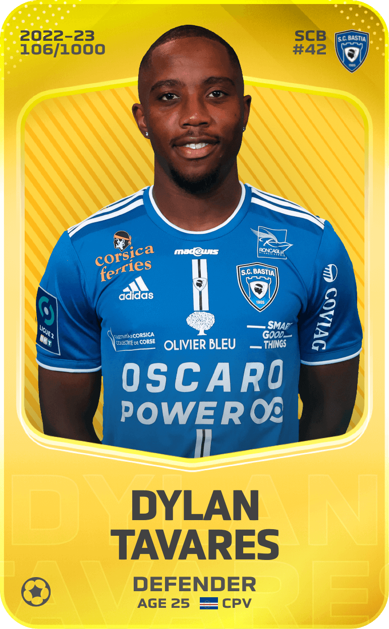 Dylan Tavares 2022-23 • Limited 106/1000