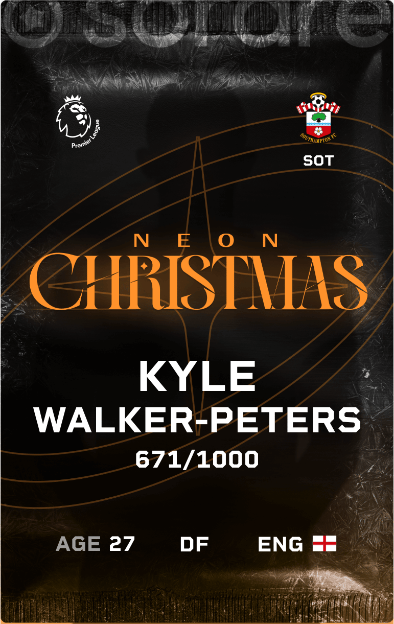 Kyle Walker-Peters 2024-25 • Limited 671/1000