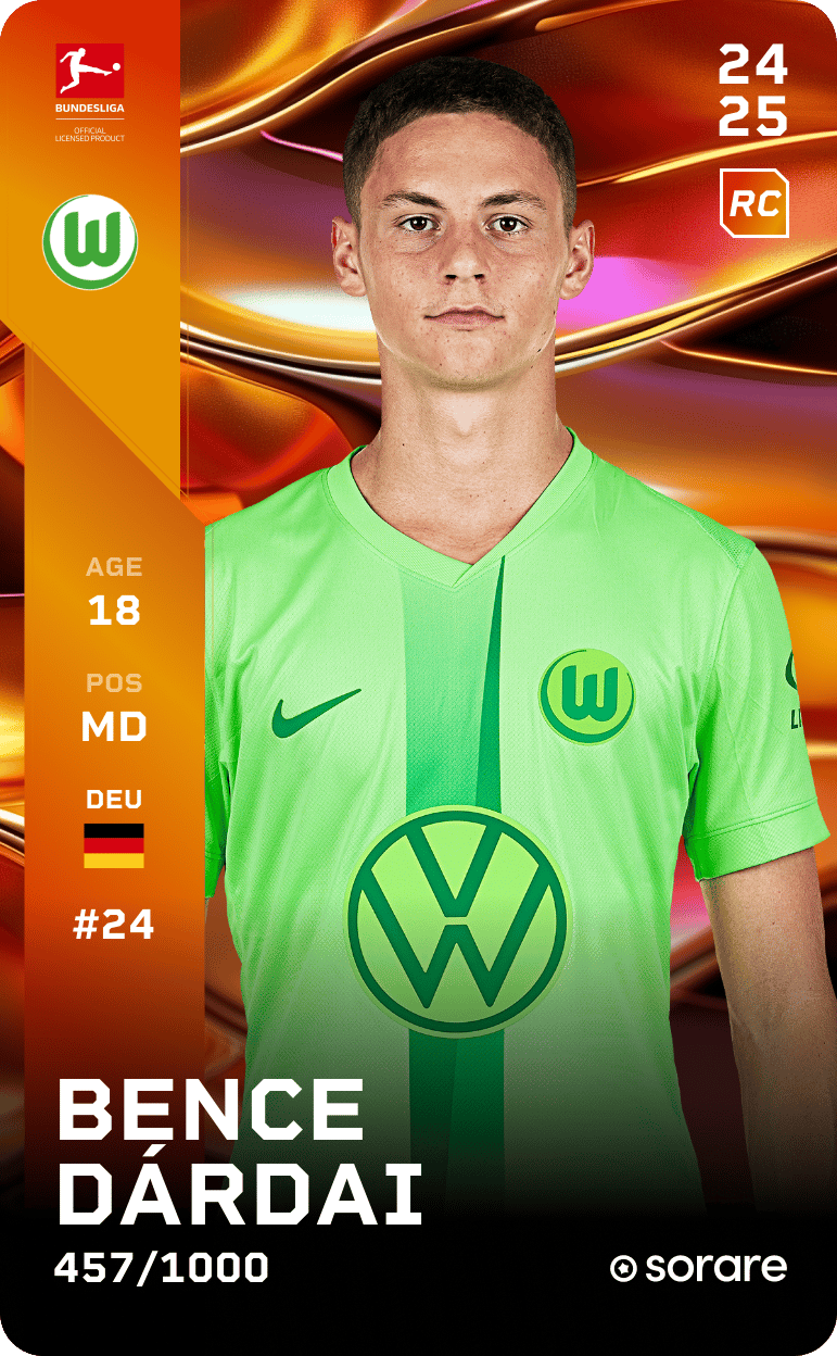 Bence Dárdai 2024-25 • Limited 457/1000