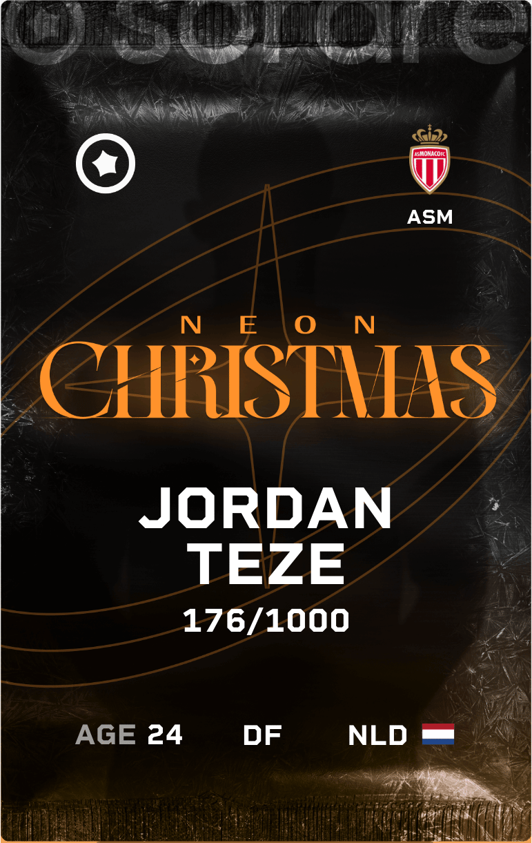 Jordan Teze 2024-25 • Limited 176/1000