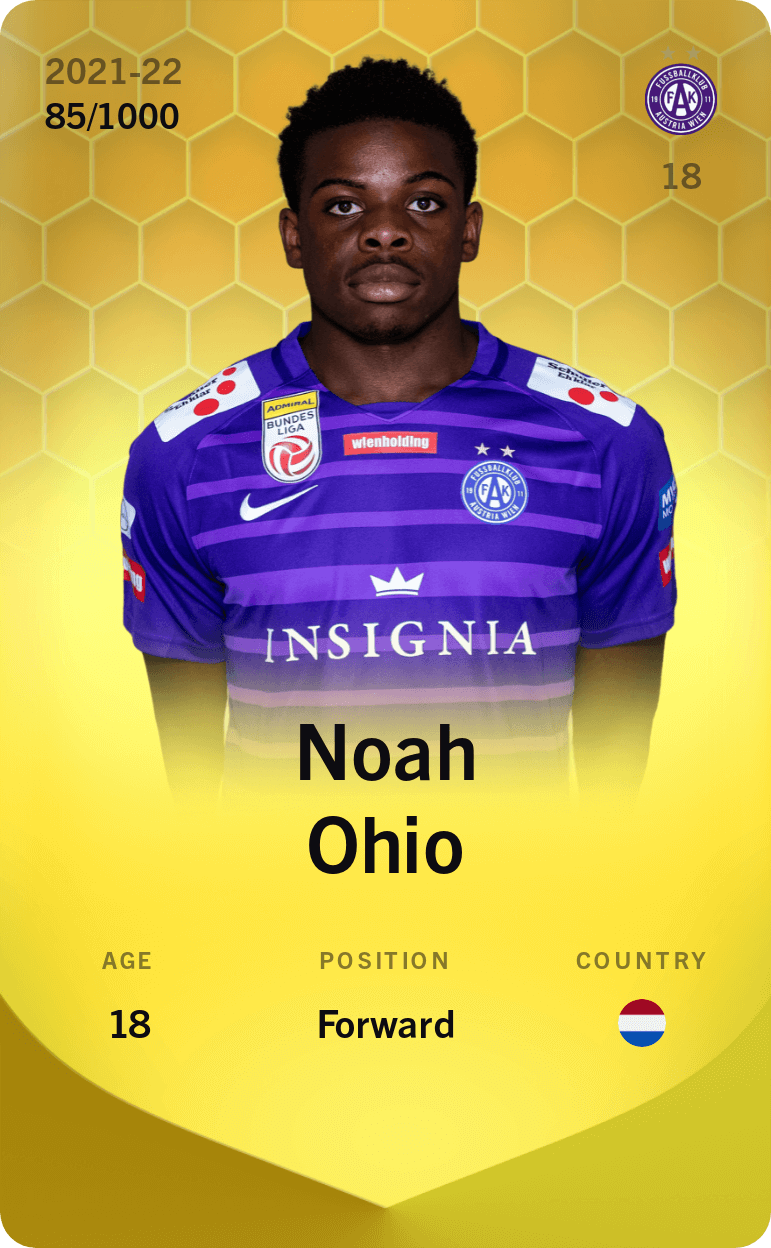 Noah Ohio 2021-22 • Limited 85/1000