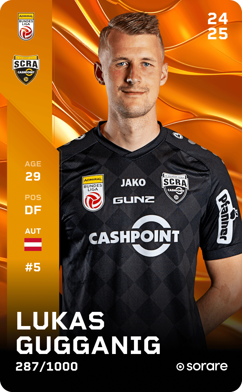 Lukas Gugganig 2024-25 • Limited 287/1000