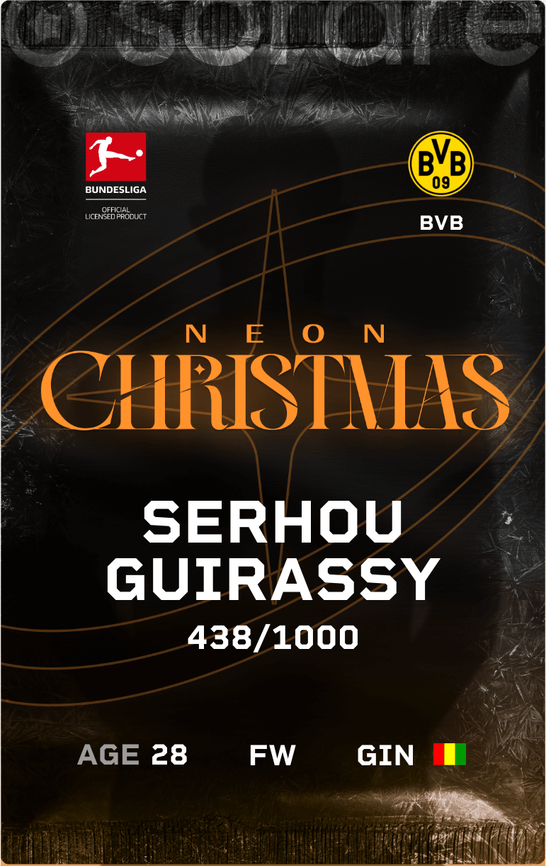 Serhou Guirassy 2024-25 • Limited 438/1000