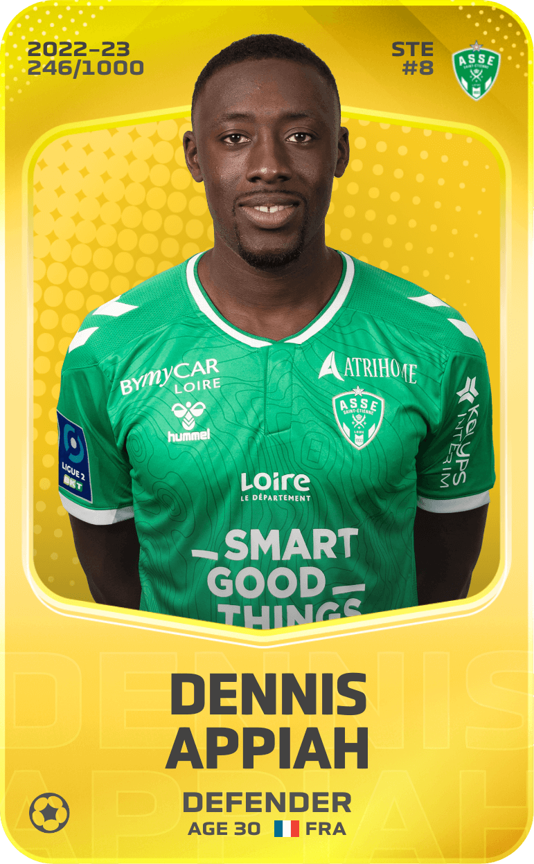 Dennis Appiah 2022-23 • Limited 246/1000