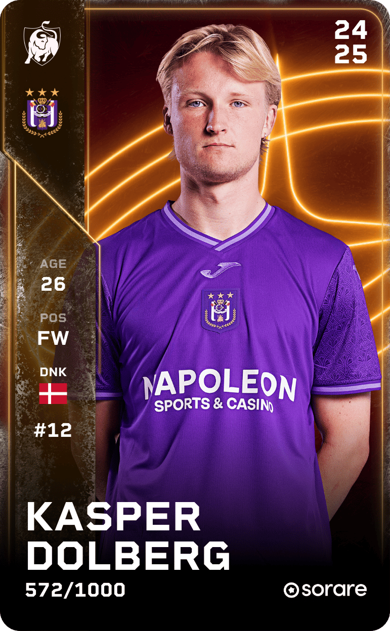 Kasper Dolberg 2024-25 • Limited 572/1000