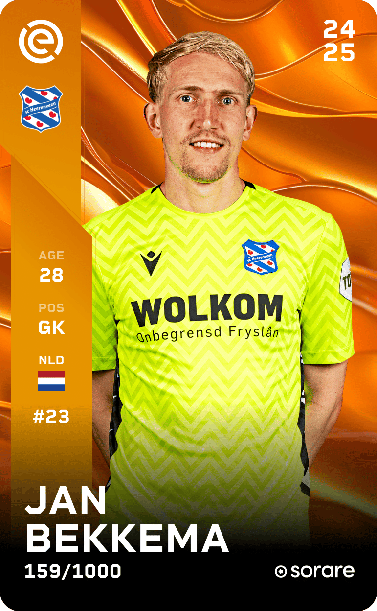 Jan Bekkema 2024-25 • Limited 159/1000
