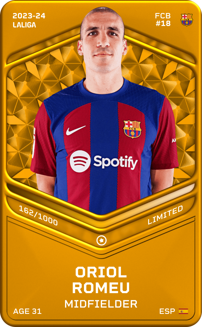 Oriol Romeu 2023-24 • Limited 162/1000