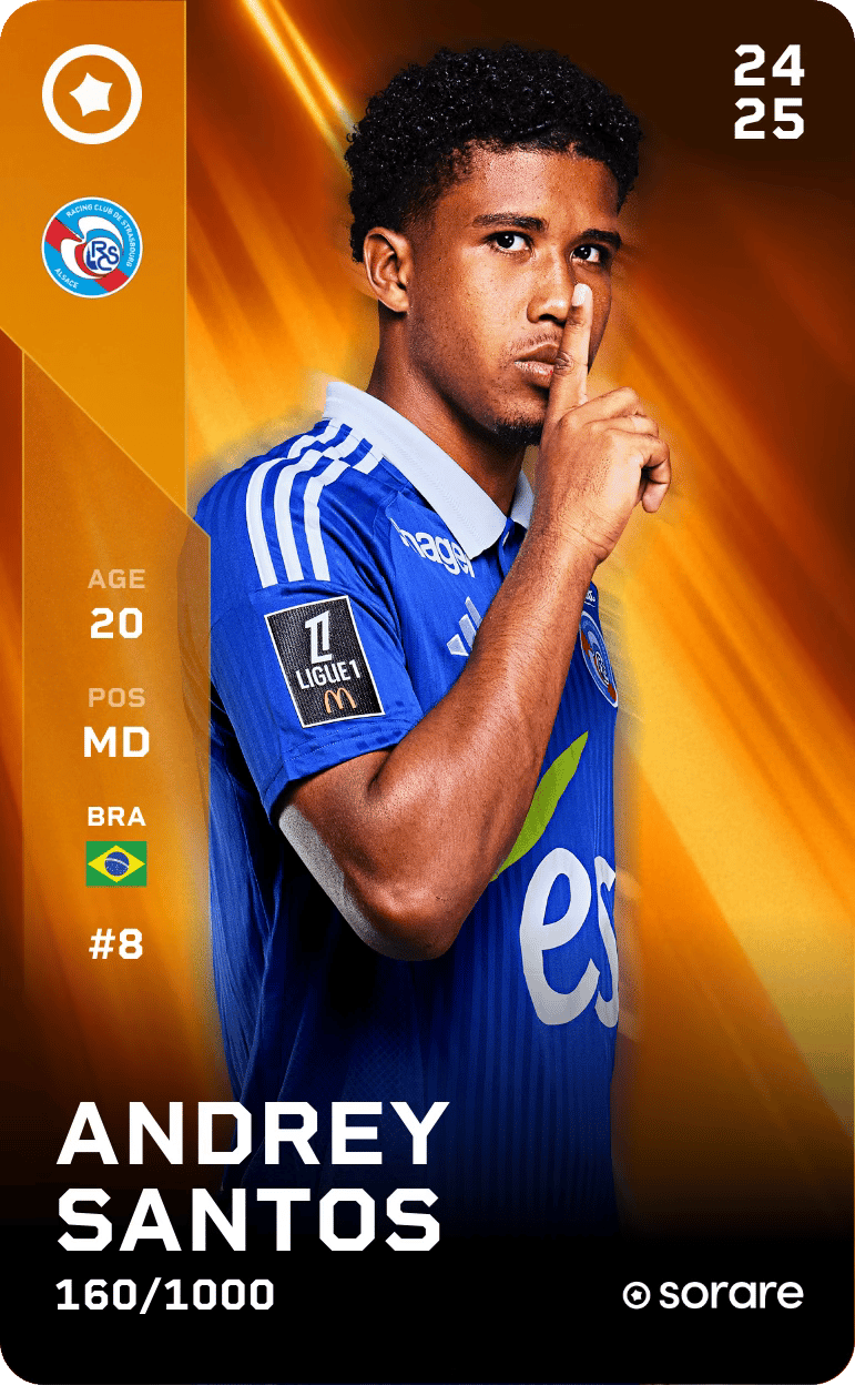Andrey Santos 2024-25 • Limited 160/1000