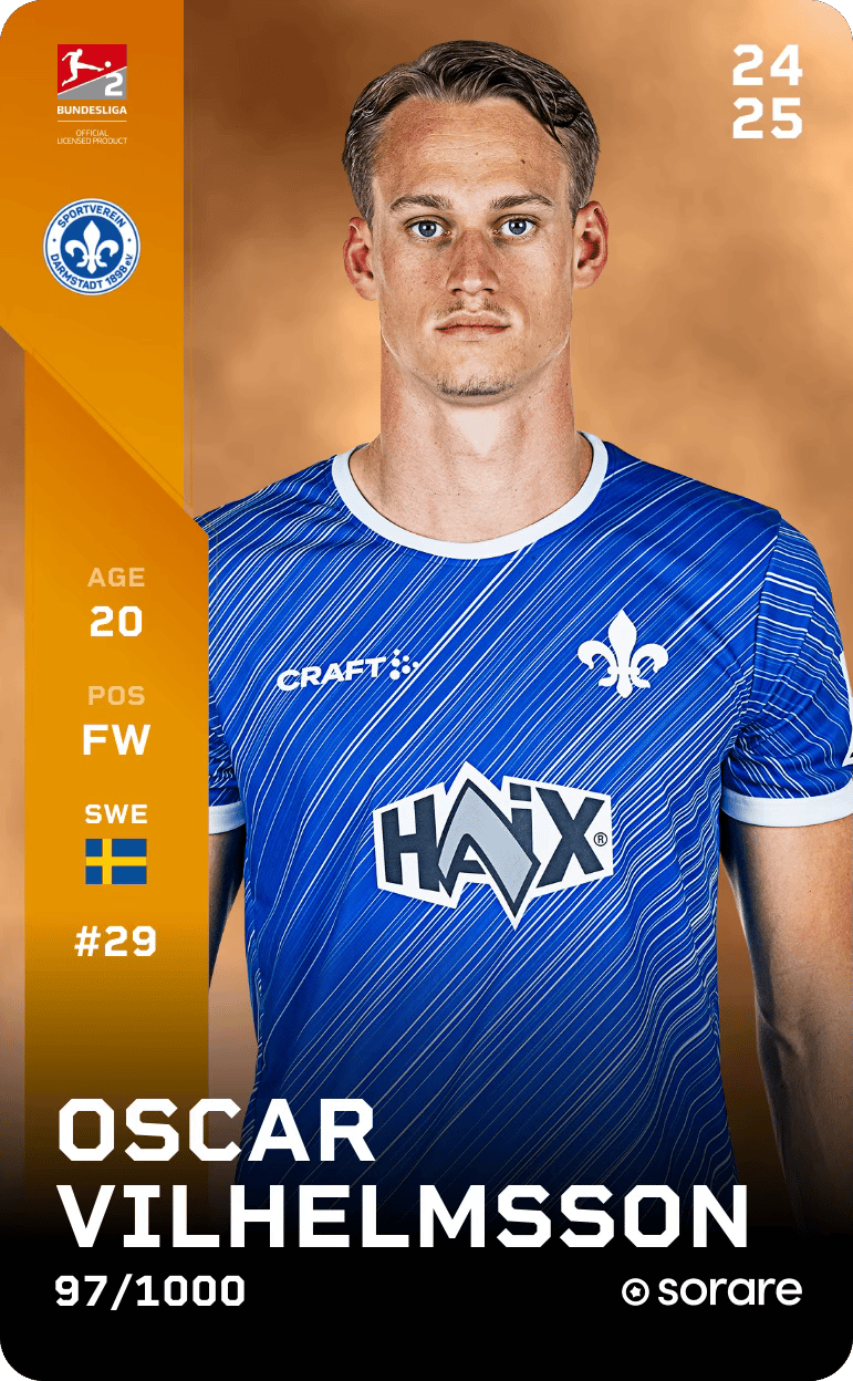 Oscar Vilhelmsson 2024-25 • Limited 97/1000