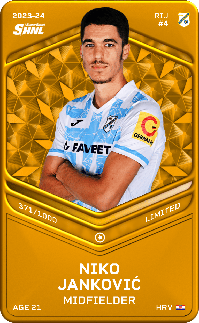 Niko Janković 2023-24 • Limited 371/1000
