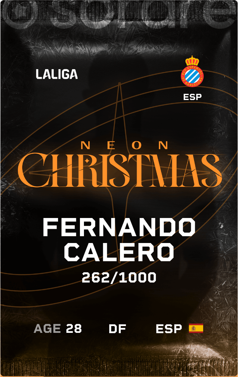 Fernando Calero 2024-25 • Limited 262/1000