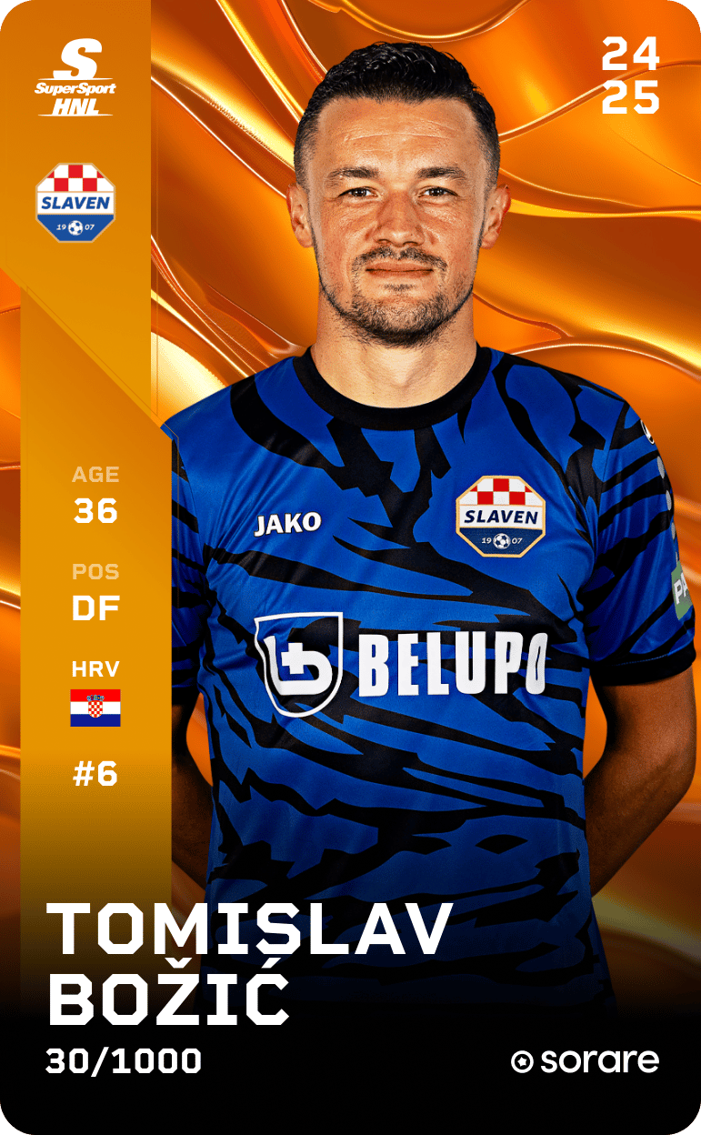 Tomislav Božić 2024-25 • Limited 30/1000