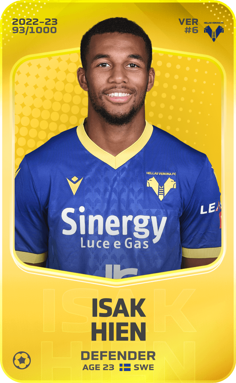 Isak Hien 2022-23 • Limited 93/1000