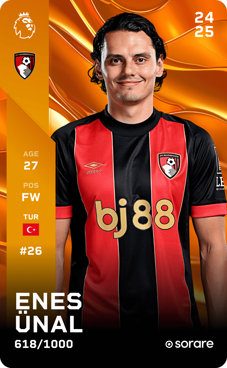Enes Ünal 2024-25 • Limited 618/1000