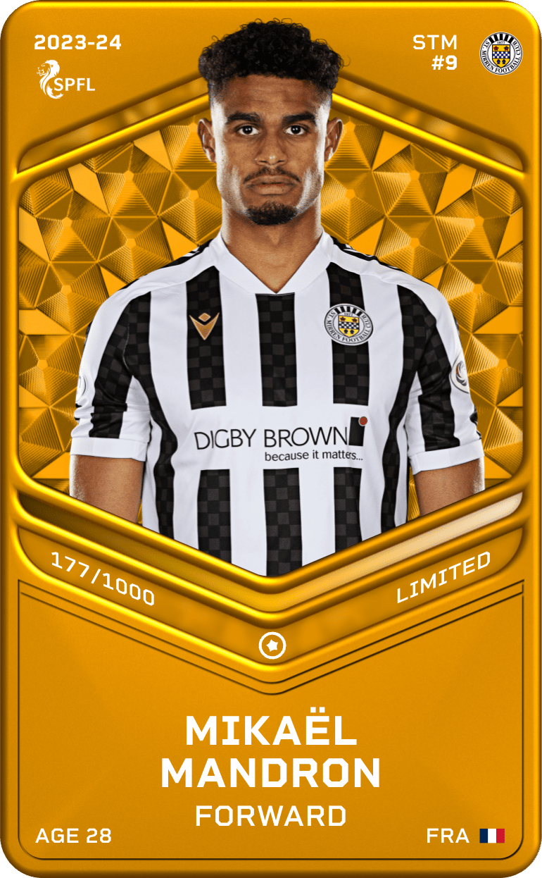 Mikaël Mandron 2023-24 • Limited 177/1000