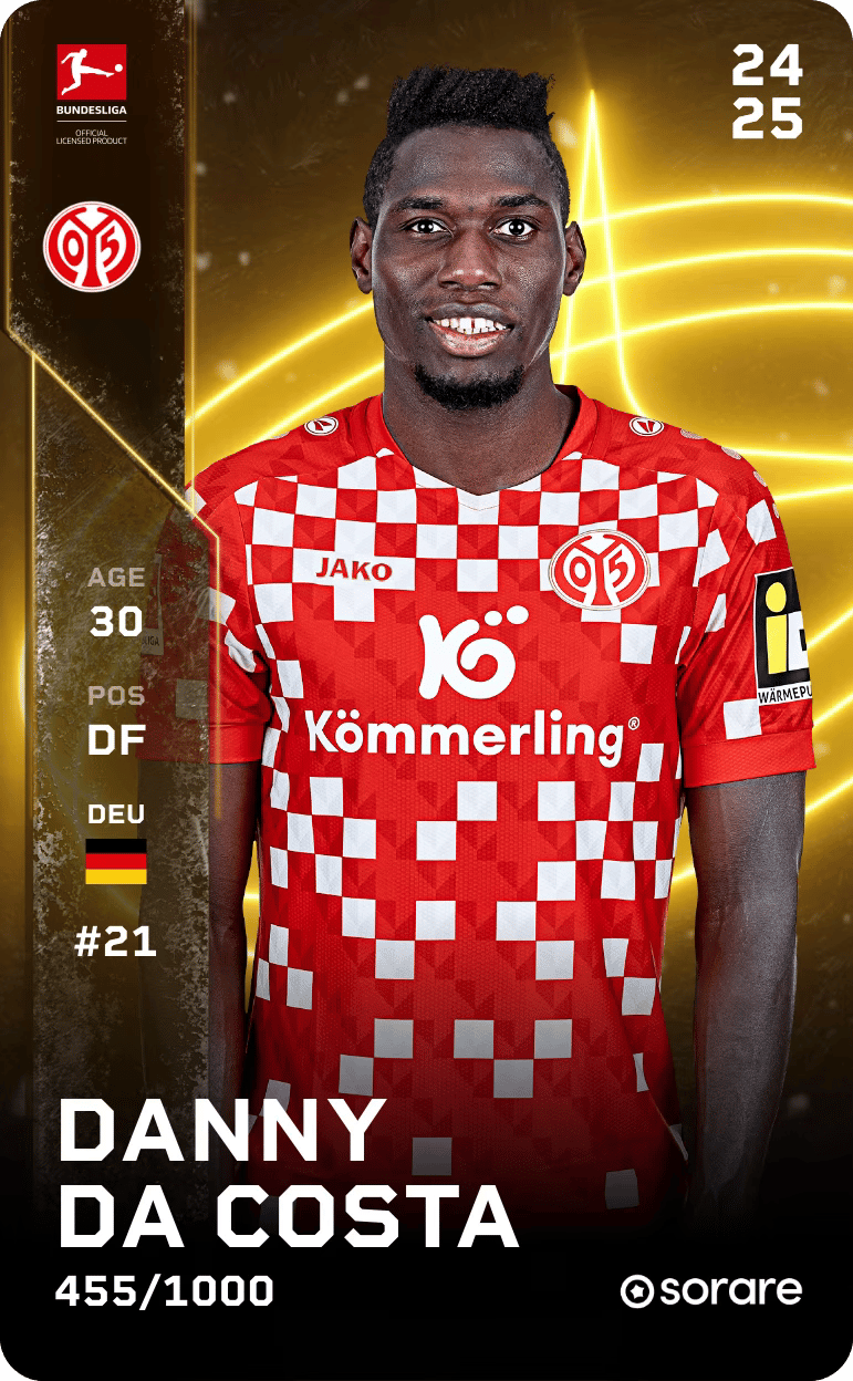 Danny da Costa 2024-25 • Limited 455/1000