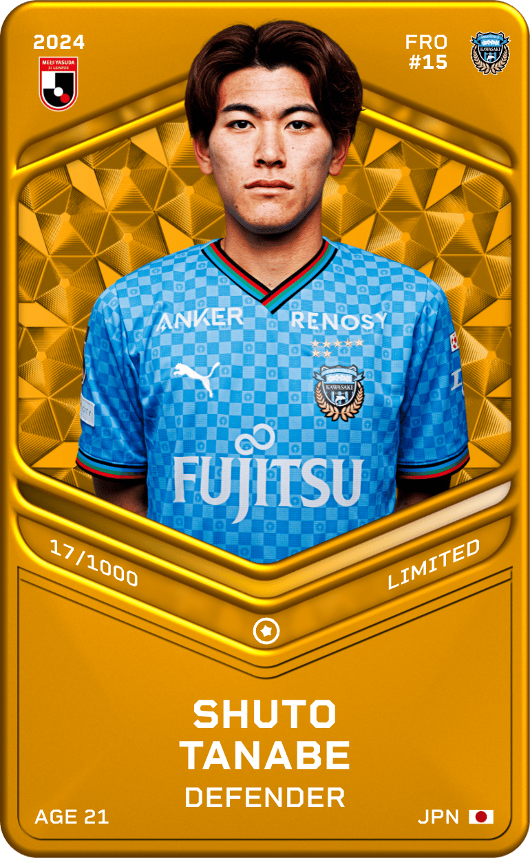 Shuto Tanabe 2024-25 • Limited 17/1000