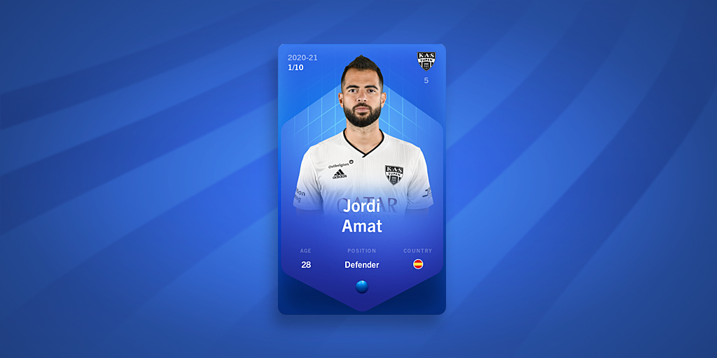 Jordi Amat 202021 • Super Rare 1/10