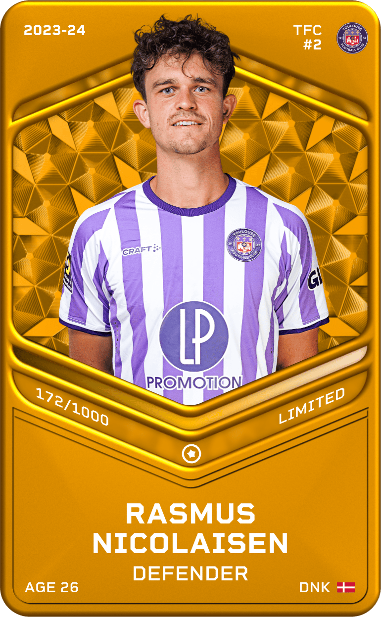 Rasmus Nicolaisen 2023-24 • Limited 172/1000