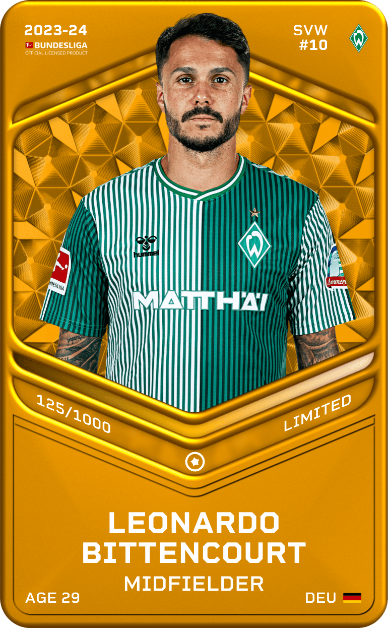Leonardo Bittencourt 2023-24 • Limited 125/1000
